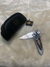 Franklin Mint Harley Davidson Softail Folding Pocket Knife Collectible picture