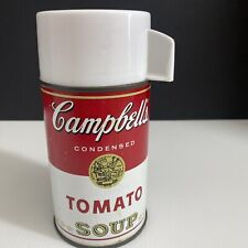 Vintage 1960s Campbell's Condensed Soup Aladdin Lunch Box Thermos 8 oz. No. 113 picture