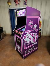 Fits Ms Pac Man Arcade 6 Pc Set Side Art Kickplate Custom Purple Graphics picture