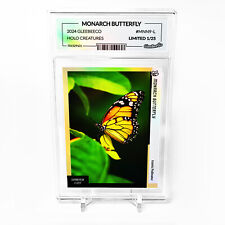 MONARCH BUTTERFLY Photo Card 2024 GleeBeeCo Holo Creatures #MNN9-L /25 picture
