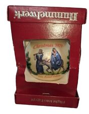 Vintage Hummelwerk Christmas 1979 first annual edition ornament Mary and Joseph  picture