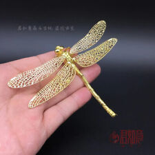 Exquisite Retro Gold-plated Dragonfly Ornament picture