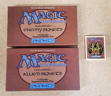 MTG Magic Limited Edition Allied, Enemy, Arcane Signets AR Pinfinity 11 pins picture