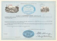 Co-Operative Pure Milk Association - 1950's or so Co-Op Dairy Stock Certificate  picture