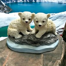 Vintage Snow Babies Polar Bear Cubs Figurine: Violet Parkhurst Hackett American picture