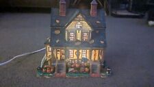 Lemax Brickle Residence Lighted Village Harvest House 2010 Halloween 🍂 Fall picture