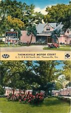 Thomasville Georgia~Thomasville Motor Court~Front & Back~1959 picture