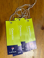 LATAM Airlines connection transfer luggage baggage tags brand new picture
