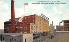 Capital City Dairy Co., Columbus, Ohio Butterine Factory c1910s Vintage Postcard picture