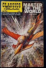 CLASSICS ILLUSTRATED #163 JULES VERNE MASTER OF THE WORLD 1965 FN picture