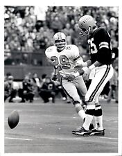 LD263 1971 Orig Clifton Boutelle Photo FRANK PITTS BENGALS vs KEN HOUSTON OILERS picture