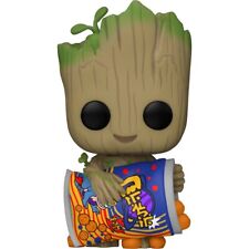 FUNKO • I am GROOT #1195 • Disney+ • GROOT w/CHEESEPUFFS • w/Prot • Ships Free picture