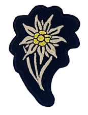 Edelweiss WW2 Patch Repro Gebirgsjager Iron-on Badge Wehrmacht Army Uniform NEW picture