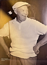 2017 Magazine Illustration President Dwight Eisenhower Ike Holding Golf Club picture