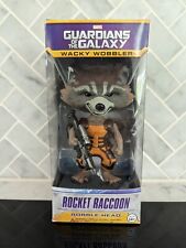 Funko Marvel Figure Rocket Raccoon Bobblehead Guardians of Galaxy Wacky Wobbler picture