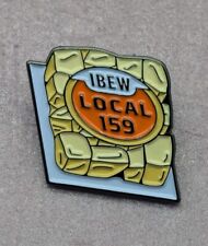  IBEW LU LOCAL UNION 159 LAPEL METAL PIN International Brotherhood - J2 picture