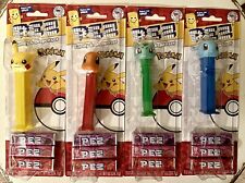 Lot Of 4 Pokémon PEZ Dispensers ~Pikachu Squirtle Bulbasaur Charmander ~ NEW picture