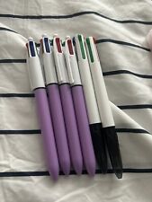 (6) lot Of 4-in-1 Ballpoint Pens, Assorted Color Pen Medium Point Retractable picture