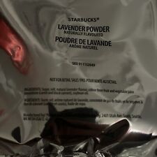 Starbucks Lavender Powder 12oz Bag (1 Bag) ~BB July 2024~ picture