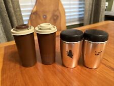 Two Sets Of Vintage Salt & Pepper Shakers, One Tupperware, One MCM West Bend picture