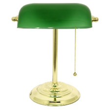 Bankers Desk Lamp with Green Shade by Light Accents - Desk Light with Green and picture