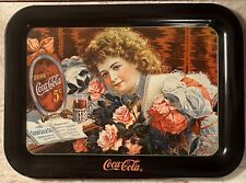 Vintage Coca-Cola Serving Tray - Victorian Lady, Extremely Rare picture