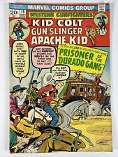 Western Gunfighters #19 (1973) Kid Colt ~ Apache Kid ~ Gunslinger ~Marvel Comics picture