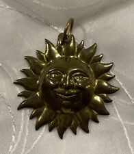 Vintage Swiss Made Birth-Gramm Sun Rays Copper Tin Candy Chocolate Mold Pendant picture