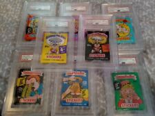 1986-88Topps Garbage Pail Kids 4th,5,6,7 8,13,14,15th Series PSA Graded Pack's  picture