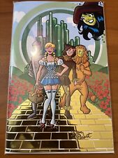 Archie Betty Veronica Fairy Tales Embossed FOIL Yellow Brick Road Wizard Of Oz picture