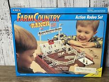 RARE VINTAGE 1994 ERTL Farm Country Ranch Country Rodeo Set 57 Pieces New picture