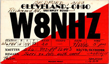 1946 W8NHZ Bedford Ohio Ham Radio Amateur QSL Card Postcard picture