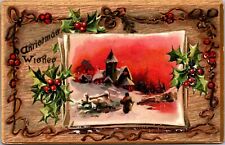 Postcard Christmas embossed tuck's picture