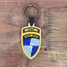 ISAF NATO-OTAN Rubber Key Chain International Security Assistance Force 1.5