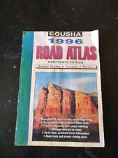 VTG 1996 Gousha Road Atlas 19th Edition - United States Canada Mexico Large MAPS picture