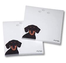 Dachshund Sticky Notes Notepad - Black - 100 Sheets picture