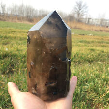 4.4LB Natural smokey quartz rare backbone quartz crystal specimen 1-c picture