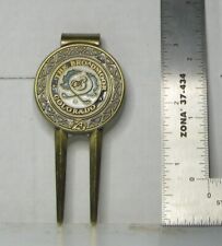 Colorado's The Broadmore Brass Divot tool with magnetic ball marker. Mfg. AHEAD picture