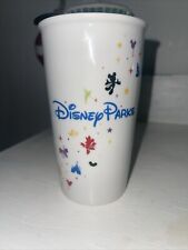 2015 Starbucks Disney Parks Travel Mug Ceramic Tumbler Cup w/Lid picture