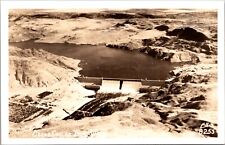Real Photo Postcard Aerial View of the Grand Coulee Dam, Washington picture