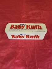 Nestle Baby Ruth Candy Bar Original Metal Tin Hinged Box picture