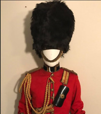 Antique Victorian Crimean Hat British Royal Household Guards Dragoons Bearskin picture