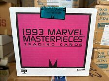 1993 SkyBox Marvel Masterpieces Series 2 Factory Sealed 20 Box Case. picture