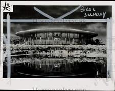 1957 Press Photo Exterior of the United States Pavilion at Brussels World's Fair picture