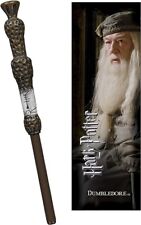 Harry Potter Albus Dumbledore Wand Pen & Bookmark The Noble Collection NEW picture