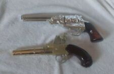 Vintage Avon Pistol Shotgun Handgun After Shave Cologne Decanter Set Of 2 picture
