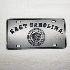 Vintage East Carolina University (ECU) Pewter License Plate picture