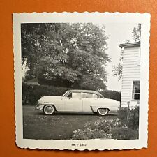 1950s Chrysler Windsor ORIGINAL VINTAGE PHOTO sedan automobile, classic car 1957 picture