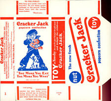 UNUSED 1960s CRACKER JACK POP CORN CONFECTION ADVERTISING MOVIE PROP BOX picture