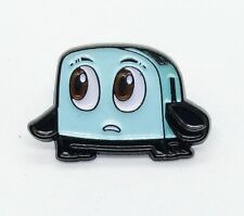 THE BRAVE LITTLE TOASTER PIN Fun Kid's/Retro Gift Cartoon Toon Enamel Brooch picture